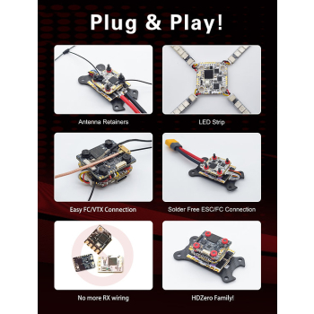 Stack HDZero Halo FC H7 & ESC AM32 70A ICM42688